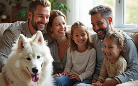 萨摩耶犬是否适合家庭养以及原因分析