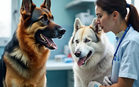 德牧与马犬健康问题比较：哪个更易患疾病？