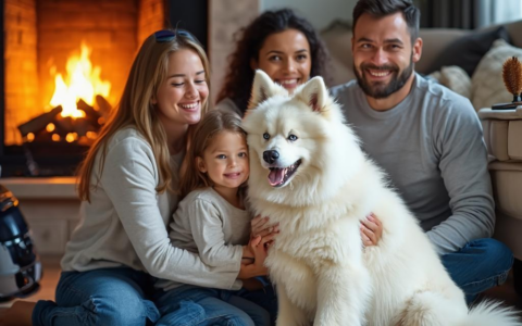 养萨摩耶犬对家庭氛围的好处与坏处