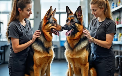 掌握差异：马犬与德牧毛发护理要点解析