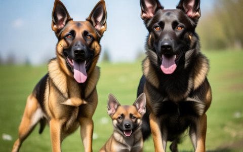 探究马犬与德牧的繁殖周期及幼犬成长差异