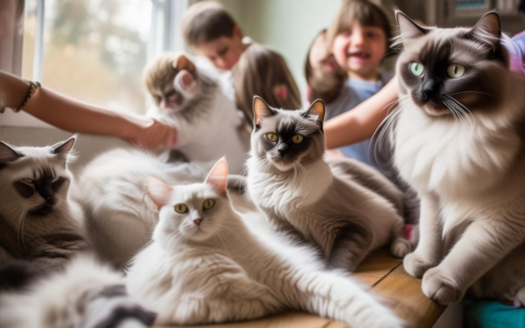 为有孩家庭挑选完美宠物猫：安全、友好的选择指南