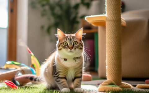 让爱猫健康快乐：室内外宠物猫活动建议