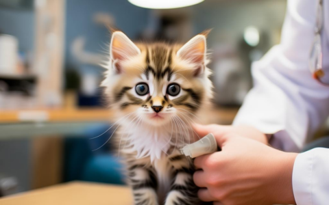 猫几个月大可以接种猫三联疫苗