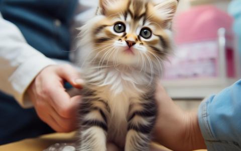 猫几个月大可以接种猫五联疫苗