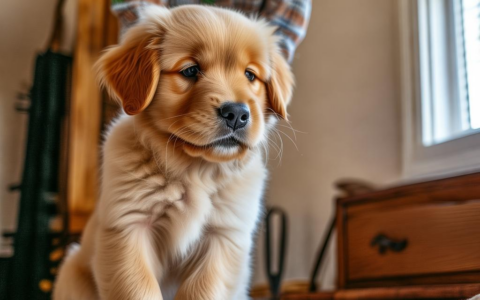 金毛幼犬大小便训练技巧与要点