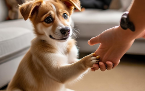 狗狗握手训练方法与技巧详解