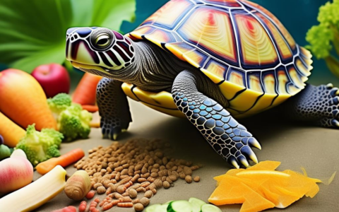 红耳巴西龟适宜的零食选择与食用量
