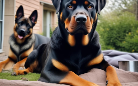 罗威纳犬与德牧的饲养环境和饮食建议
