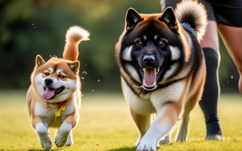 柴犬与秋田犬在训练方法及技巧上的差异